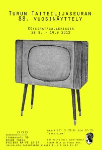 Turun Taiteilijaseuran vuosinäyttelyn kutsu