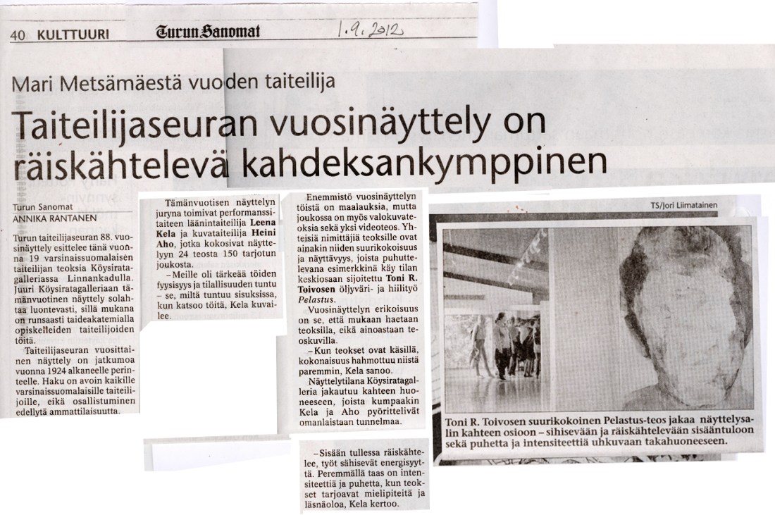 Turun Sanomat 1.9.2012