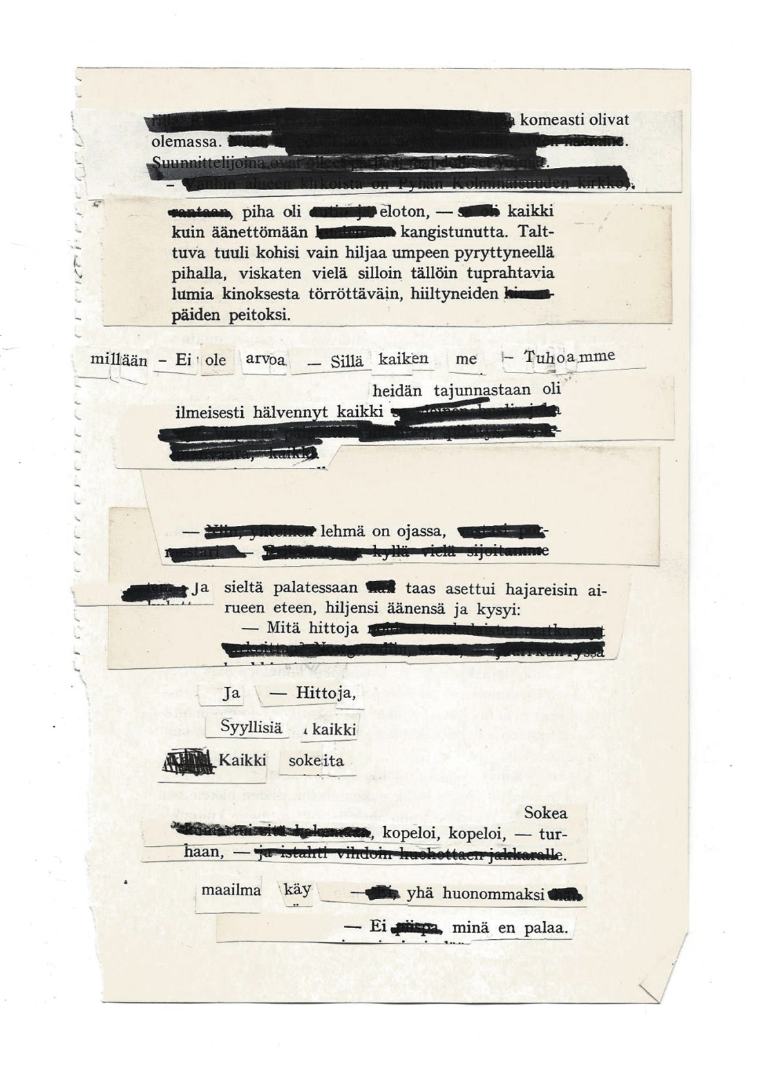 LEHMÄ ON OJASSA - COW IS IN THE DITCH